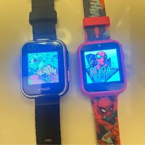Vtech KidiZoom DX2 and Marvel Spiderman Kids watch